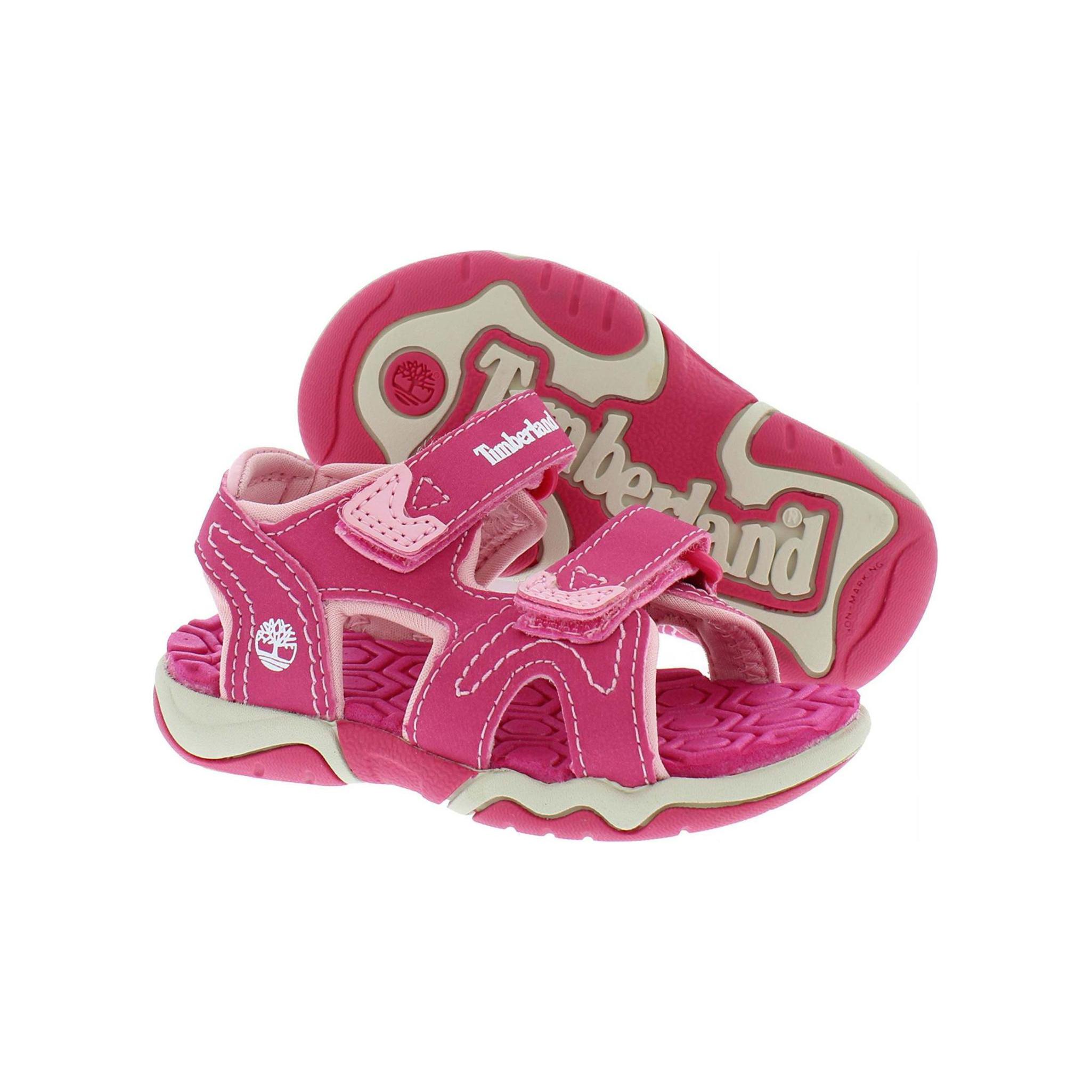Shop (TD) Timberland Kasut Crib Bayi &#x27;Merah Jambu&#x27; TB02488A661