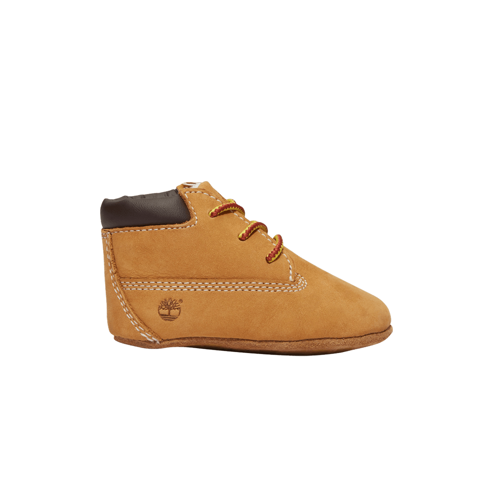 (Infant) Timberland Crib Bootie with Hat 'Wheat' TB09589R231