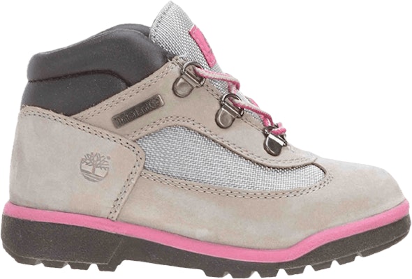 (Infant) Timberland Field Boot 'Grey Pink' TB03284R Buy (Infant) Timberland Field Boot 'Grey Pink' TB03284R