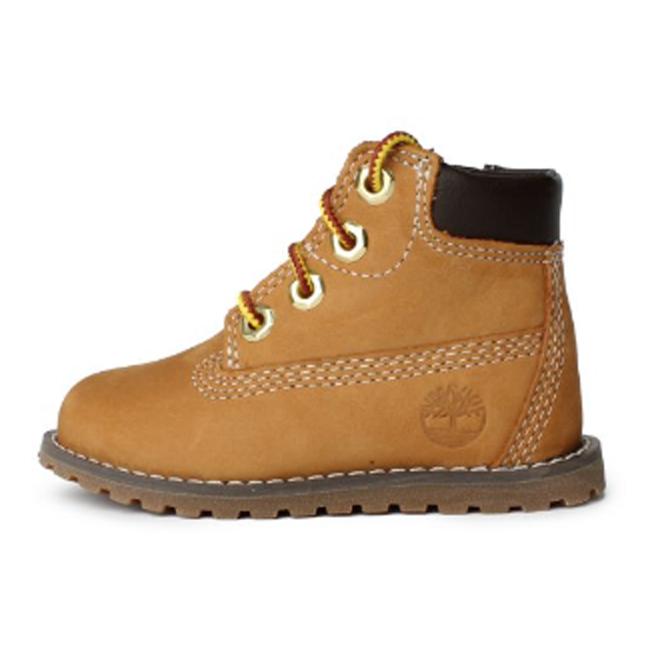 (Infant) Timberland Pokey Pine 6 Inch Zip 'Wheat' TB0A125Q-231
