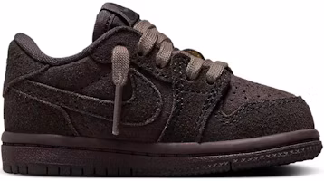Order (TD) (嬰兒)Travis Scott x Air Jordan 1 低幫復古OG SP '天鵝絨棕' DO5441-202 DO5441-202