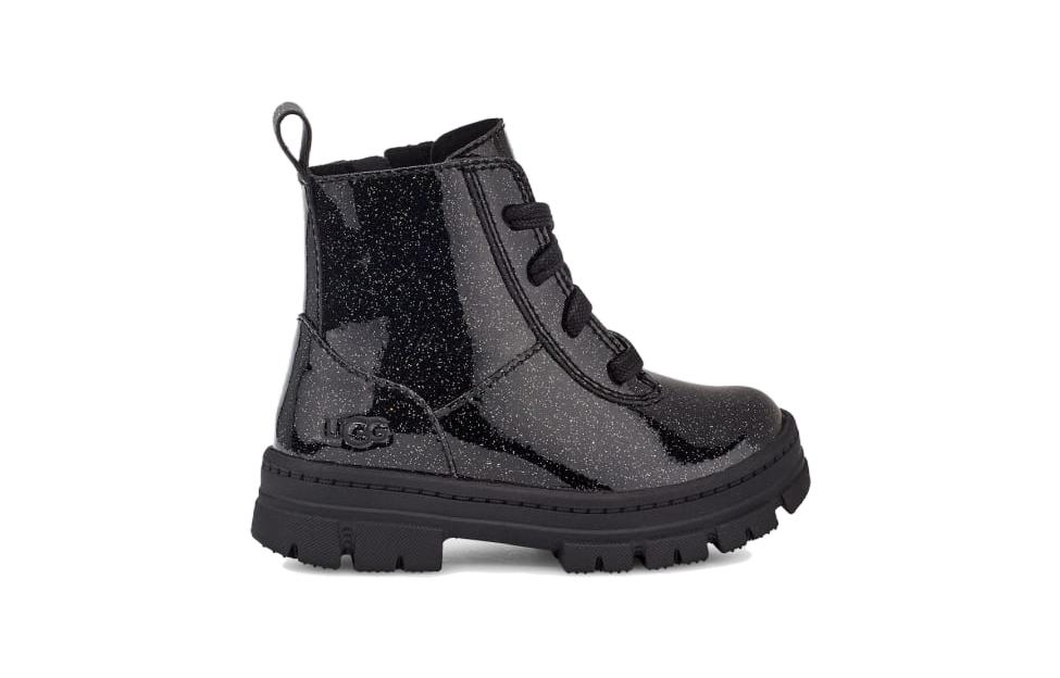 Order (PS) UGG アシュトン レースアップブーツ グリッターブラック (shortened: UGGアシュトン グリッターBK) 1151571T-GTBC