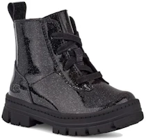 Lookbook 嬰童 UGG 舒適休閒 中筒 兒童靴子 閃光黑色