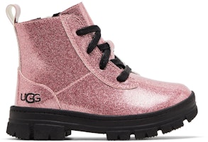 (Infant) UGG Ashton Lace Up Boot 'Glitter Pink' 1151571T-GRPN (Infant) UGG Ashton Lace Up Boot 'Glitter Pink' 1151571T-GRPN