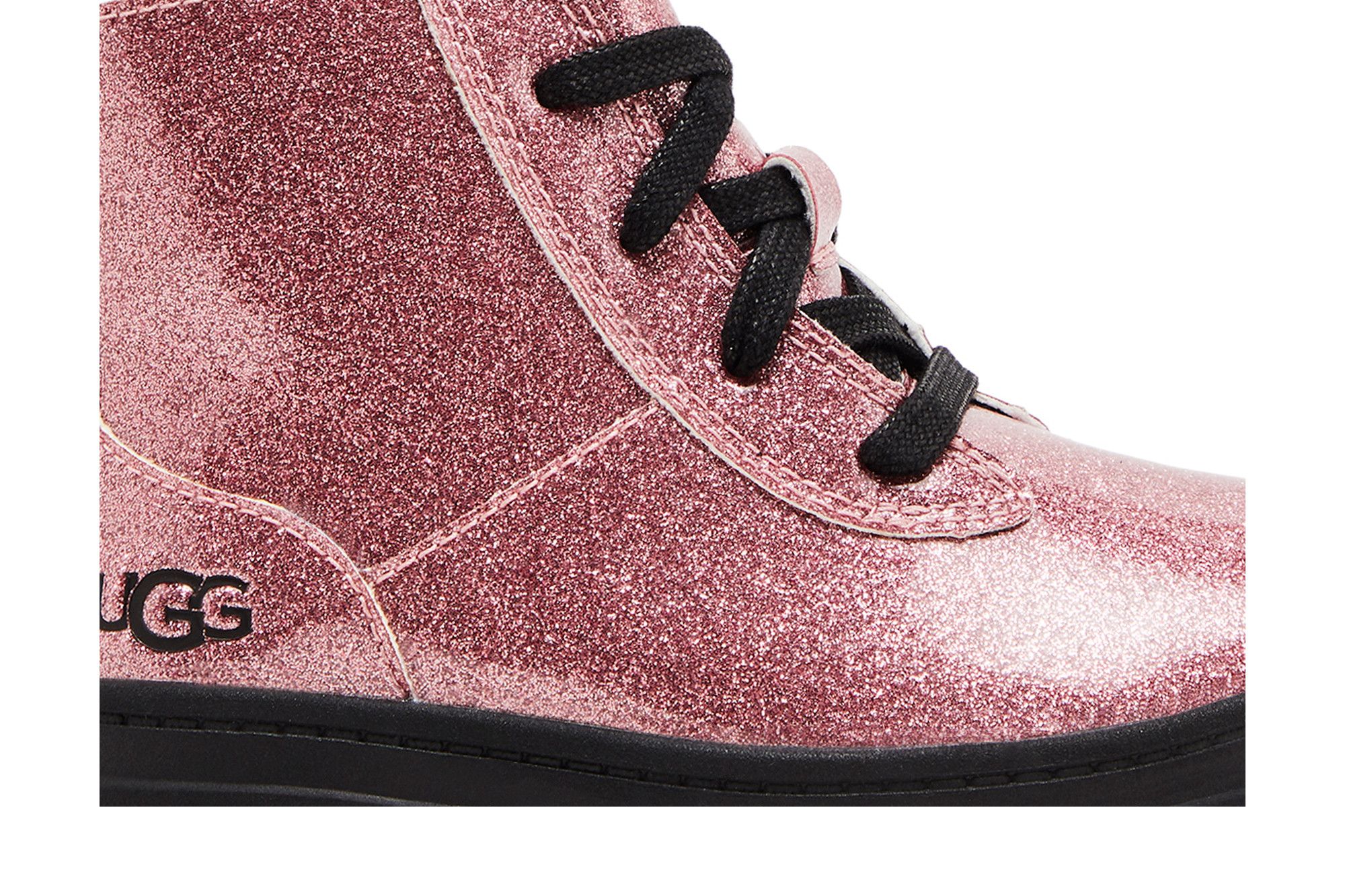 Order (Infant) UGG Ashton Lace Up Boot 'Glitter Pink' 1151571T-GRPN