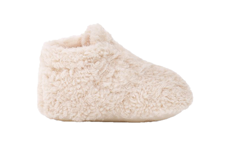 Order (Infant) UGG Bixbee Snow Boot 'White' 'Curly Pile Fleece' 1121045I-NAT
