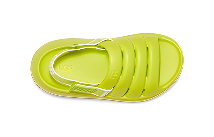 Lookbook (TD) UGG 舒适印花凉鞋 '青柠绿' 1129050T-KLM
