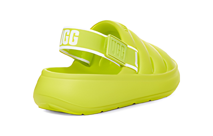 Shop (TD) UGG 舒适印花凉鞋 '青柠绿' 1129050T-KLM