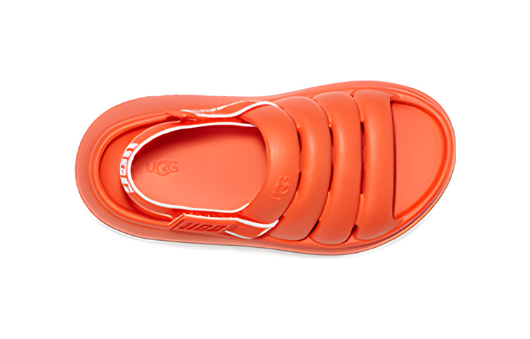 (Infant) UGG CMFT Print Sandals 'Orange' 圖 3