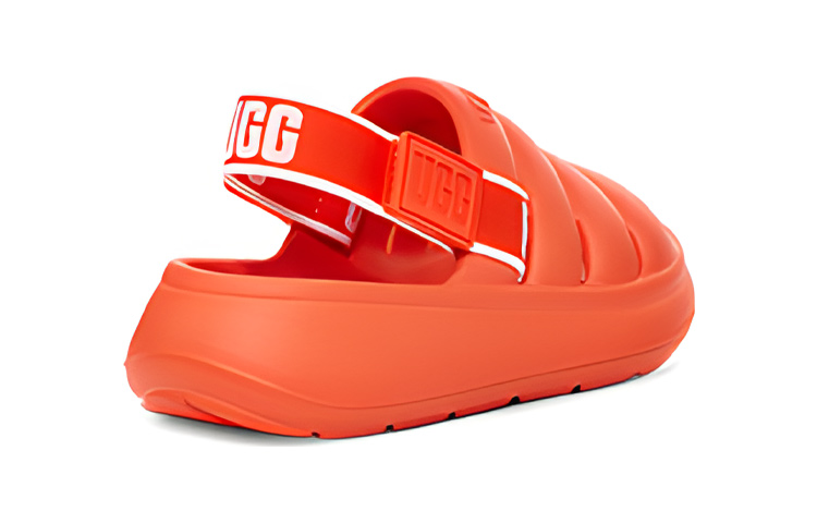 (Infant) UGG CMFT Print Sandals 'Orange' 圖 4