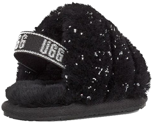 (Infant) UGG Fluff Yeah 'Metallic Sparkle Black' 1125376I-BLK Lookbook (Infant) UGG Fluff Yeah 'Metallic Sparkle Black' 1125376I-BLK