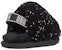 (Infant) UGG Fluff Yeah 'Metallic Sparkle Black' 1125376I-BLK