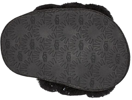 (Infant) UGG Fluff Yeah 'Metallic Sparkle Black' 1125376I-BLK Purchase (Infant) UGG Fluff Yeah 'Metallic Sparkle Black' 1125376I-BLK