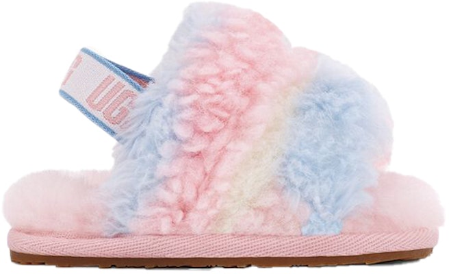 (TD) UGG Fluff Yeah Slide '加州拼图粉红'拖鞋 1120115I-PRST Order (TD) UGG Fluff Yeah Slide '加州拼图粉红'拖鞋 1120115I-PRST