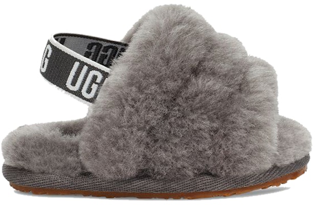 (TD) UGG フラッフ イヤー スライド (グレー) 1098577I-CHRC Order (TD) UGG フラッフ イヤー スライド (グレー) 1098577I-CHRC