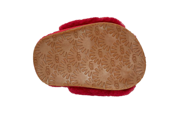 Purchase (Infant) UGG Fluff Yeah Slide 'Red' 1098577I-RBRD