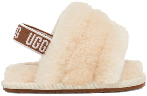 (TD) (乳児用) UGG フラッフ イエス スライド 'ホワイト' 1098577I-NAT 1098577I-NAT Order (TD) (乳児用) UGG フラッフ イエス スライド 'ホワイト' 1098577I-NAT 1098577I-NAT