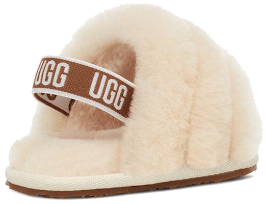 (Infant) UGG Fluff Yeah Slide 'White' 1098577I-NAT Lookbook (Infant) UGG Fluff Yeah Slide 'White' 1098577I-NAT
