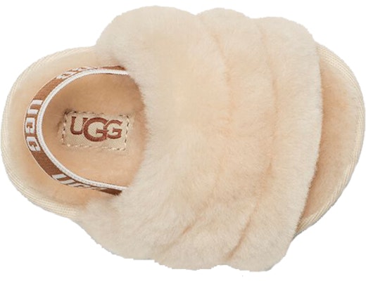 (Infant) UGG Fluff Yeah Slide 'White' 1098577I-NAT Shop (Infant) UGG Fluff Yeah Slide 'White' 1098577I-NAT