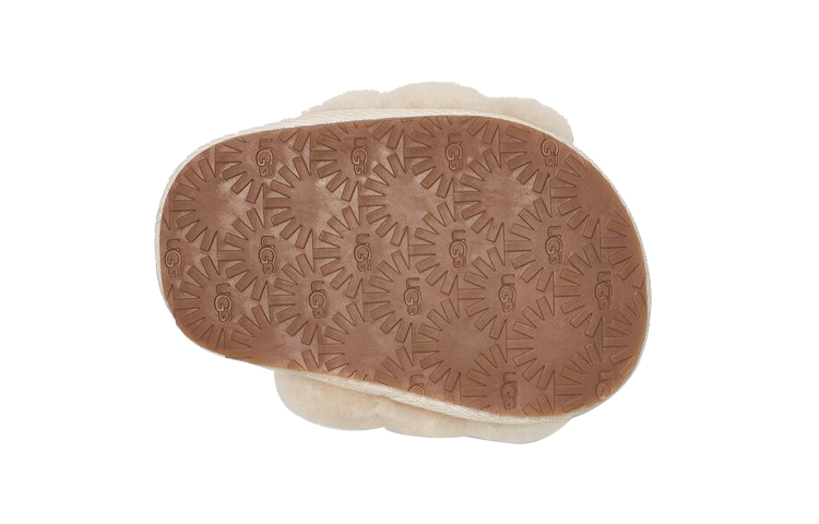 Purchase (TD) UGG Fluff Yeah 绒毛拖鞋 '白色' 1098577I-NAT