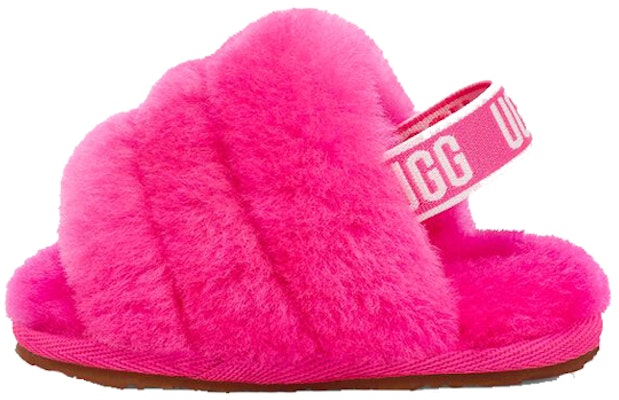 (Infant) UGG Fluff Yeah Slide 'Rock Rose' 1098577I-RCR Buy (Infant) UGG Fluff Yeah Slide 'Rock Rose' 1098577I-RCR