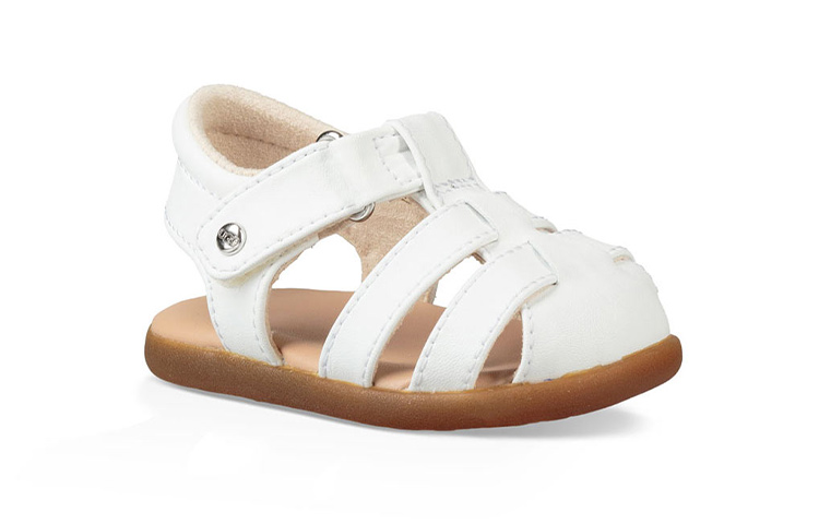 Lookbook (Infant) UGG Kolding Sandal 'White Comfort' 1090267I-WHT