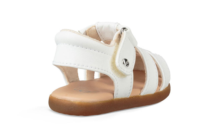 Shop (Infant) UGG Kolding Sandal 'White Comfort' 1090267I-WHT