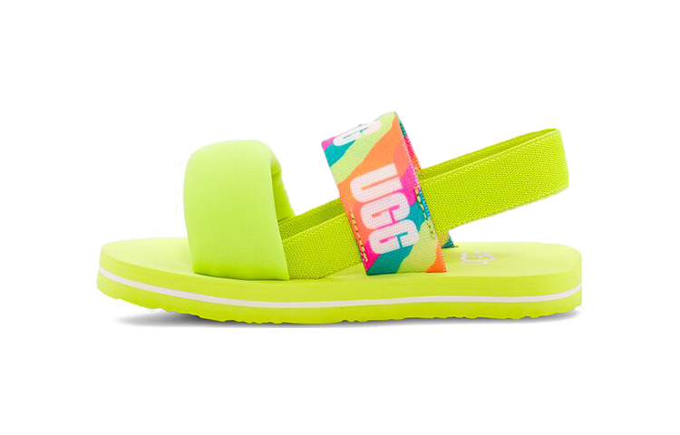 (Infant) UGG Zuma Slide 'Green Nylon' 1126970T-SLFR