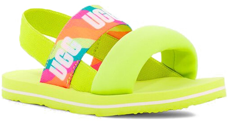 (Infant) UGG Zuma Slide 'Green Nylon' 1126970T-SLFR Lookbook (Infant) UGG Zuma Slide 'Green Nylon' 1126970T-SLFR