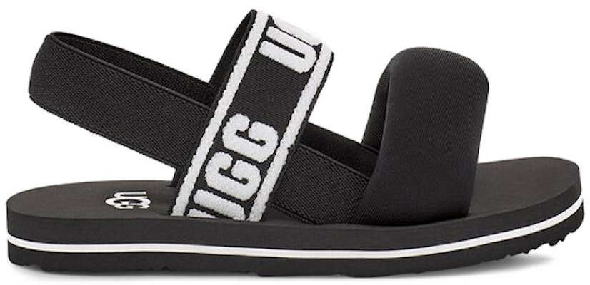 嬰兒 UGG Zuma Slide 尼龍舒適輕便涼拖鞋 黑色 Order 嬰兒 UGG Zuma Slide 尼龍舒適輕便涼拖鞋 黑色