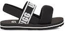 Order (TD) UGG Zuma Slide 'Nilon Keselesaan Ringan Hitam' 1124917T-BLK
