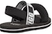 (TD) UGG Zuma Slide 'Nilon Keselesaan Ringan Hitam' 1124917T-BLK