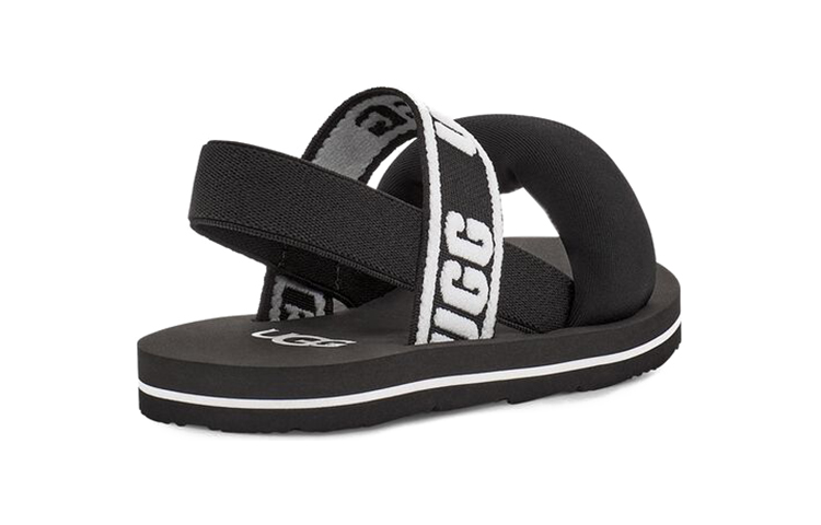 Shop (TD) UGG Zuma Slide ''Nylon Leggero e Comodo Nero'' 1124917T-BLK