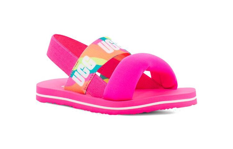 Lookbook (Infant) UGG Zuma Slide 'Pink Comfort' 1126970T-TYPN