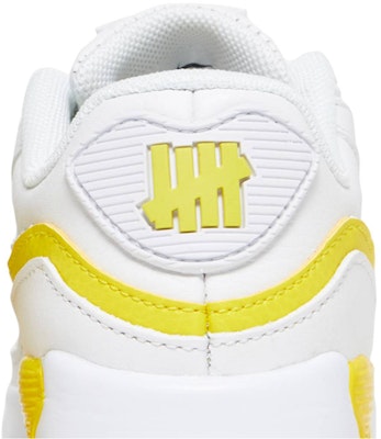 (Toddler) Undefeated x Nike Air Max 90 BT 'White Optic Yellow' CQ4615-101 Sizing (Toddler) Undefeated x Nike Air Max 90 BT 'White Optic Yellow' CQ4615-101