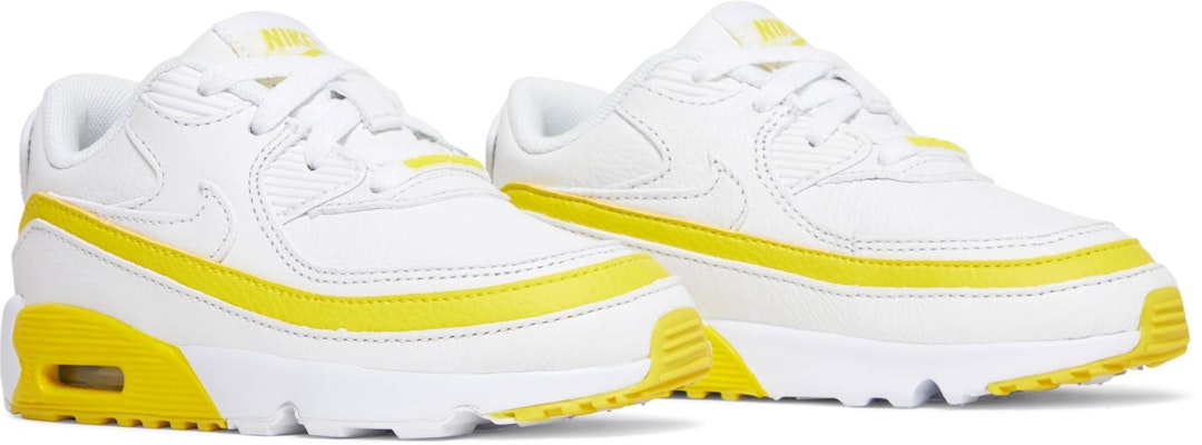 (Toddler) Undefeated x Nike Air Max 90 BT 'White Optic Yellow' CQ4615-101 Cheap (Toddler) Undefeated x Nike Air Max 90 BT 'White Optic Yellow' CQ4615-101