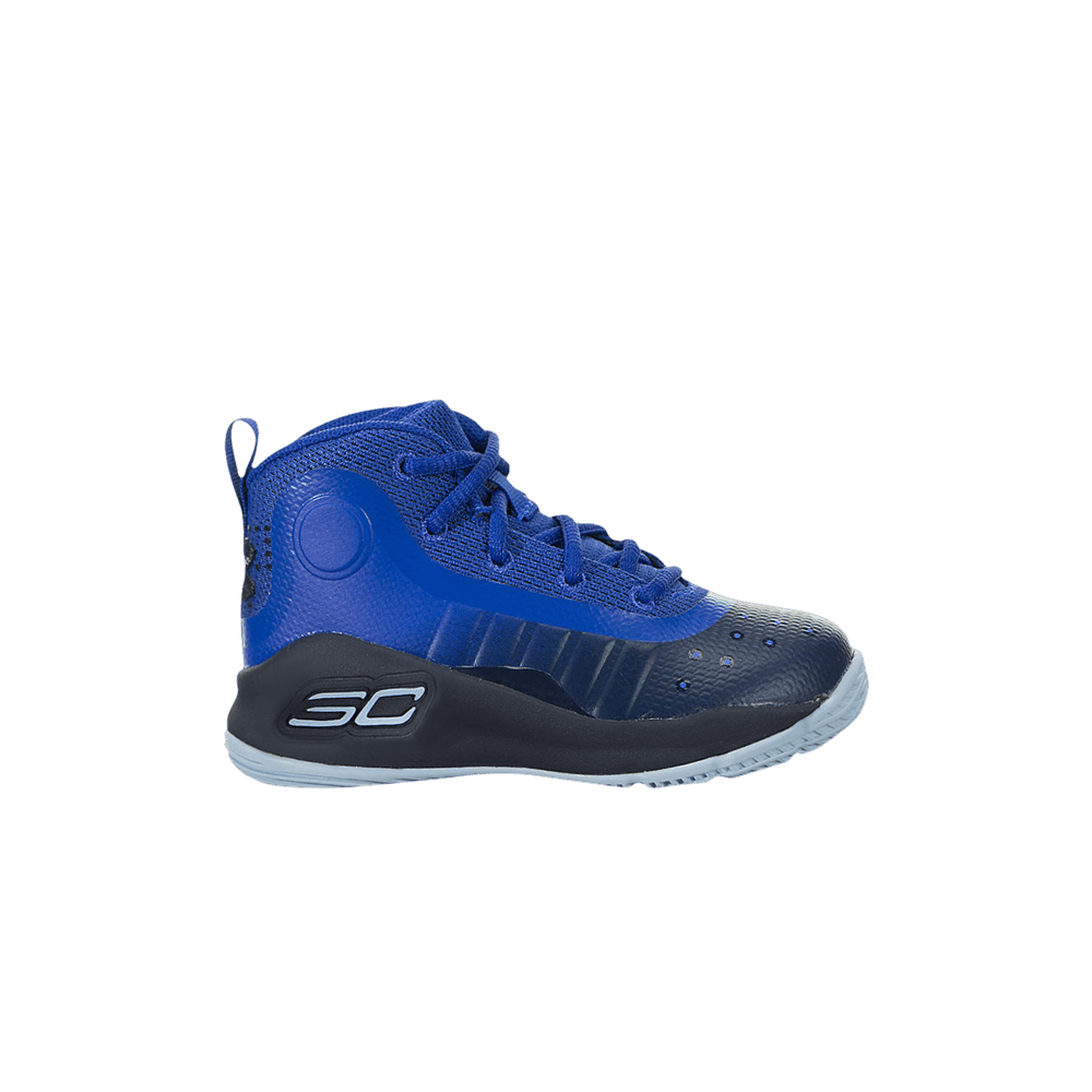 (Infant) Under Armour Curry 4 Mid 'Royal Blue' 1295997-402