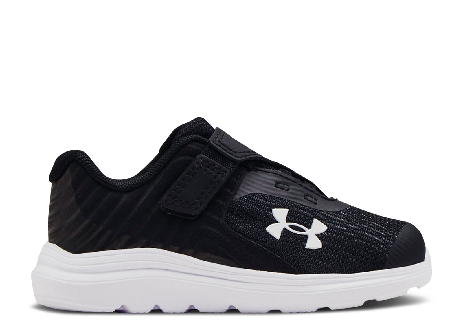 (Infant) Under Armour Outhustle AC 'Black White' 3024831-002