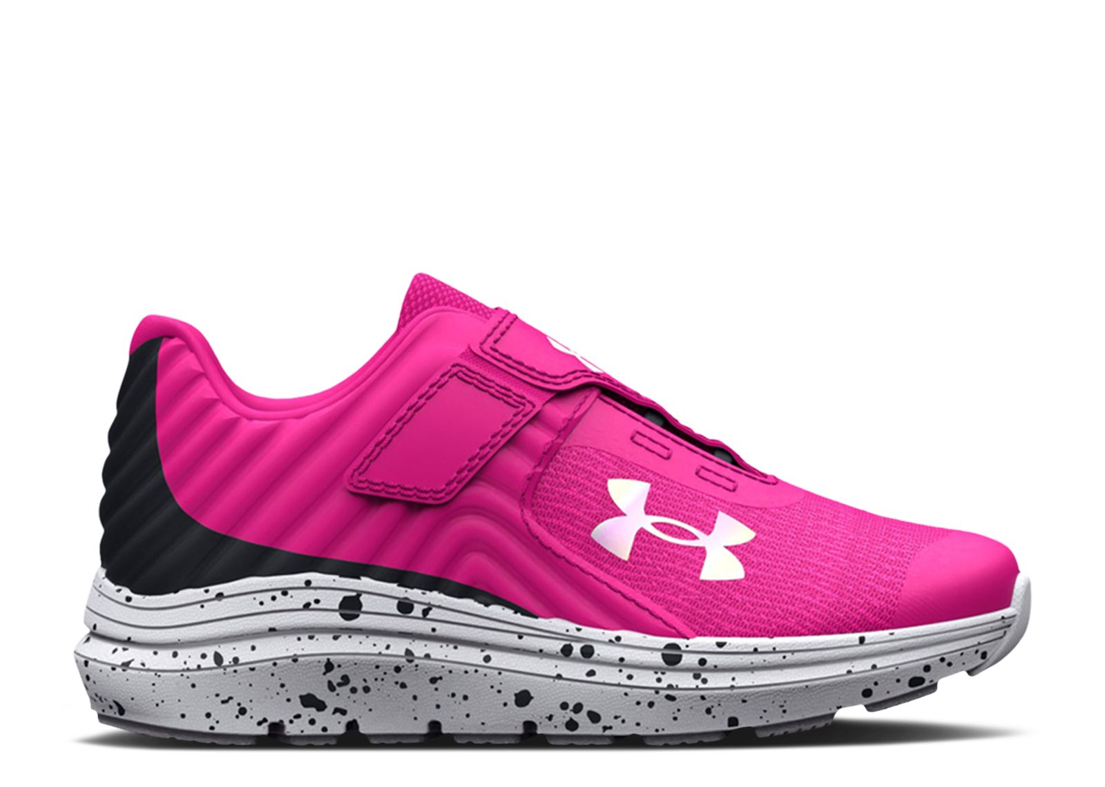 (Infant) Under Armour Outhustle AC 'Rebel Pink Speckled' 3024834-603