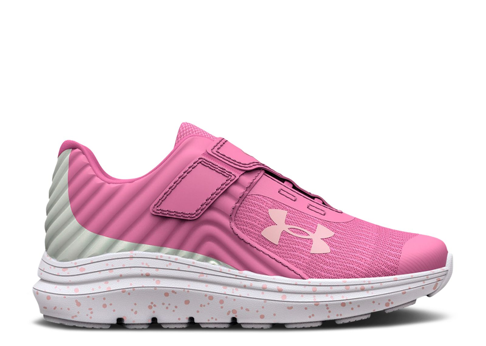 (Infant) Under Armour Outhustle Printed 'Flamingo White' 3024834-602
