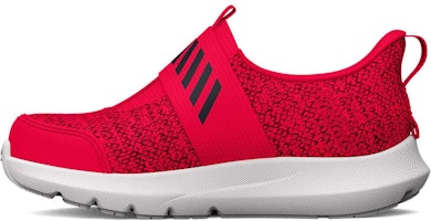 (Infant) Under Armour Surge 3 Slip 'Red Black' 3026530-600 (Infant) Under Armour Surge 3 Slip 'Red Black' 3026530-600