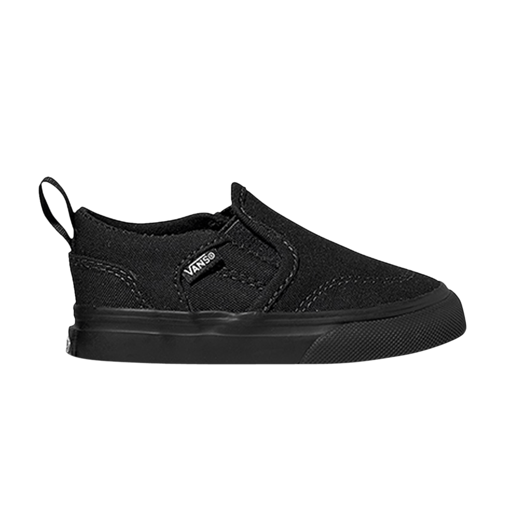 (Infant) Vans Asher V 'Black' VN000XE9186