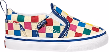 (Infant) Vans Asher V 'Checkerboard - Multi' VN0A38E2U3O (Infant) Vans Asher V 'Checkerboard - Multi' VN0A38E2U3O