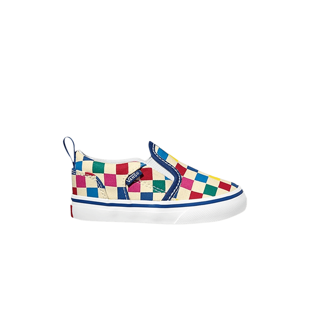 (Infant) Vans Asher V 'Checkerboard - Multi' VN0A38E2U3O