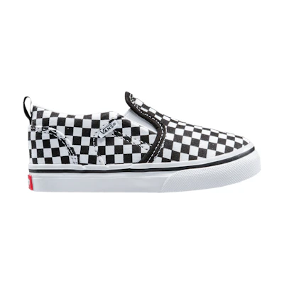 (Infant) Vans Asher V 'Checkers - Black White'