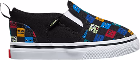 (Infant) Vans Asher V 'Monster Checkerboard' VN000XE9U3Q (Infant) Vans Asher V 'Monster Checkerboard' VN000XE9U3Q