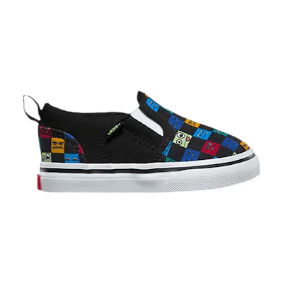 (Infant) Vans Asher V 'Monster Checkerboard'