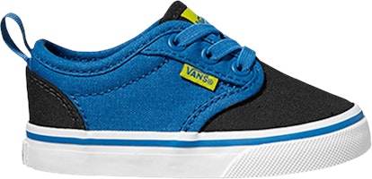 (Infant) Vans Atwood Slip-On '2-Tone Black Victoria Blue' VN0A2XSPQ5Y (Infant) Vans Atwood Slip-On '2-Tone Black Victoria Blue' VN0A2XSPQ5Y
