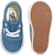 (TD) Vans Authentic 'Denim' Lelaki Wanita Kasual Retro VN000ED9NVY