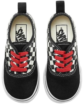 (TD) Vans Authentic 松紧带 '棋盘格 - 黑色' VN0A38E8U3Z Lookbook (TD) Vans Authentic 松紧带 '棋盘格 - 黑色' VN0A38E8U3Z